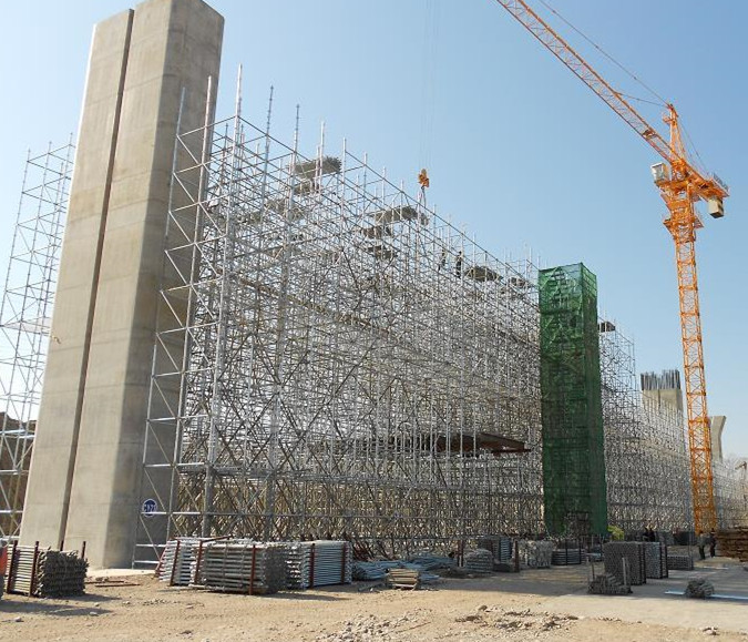 盤扣式腳手架工程的一步的間距是多少？