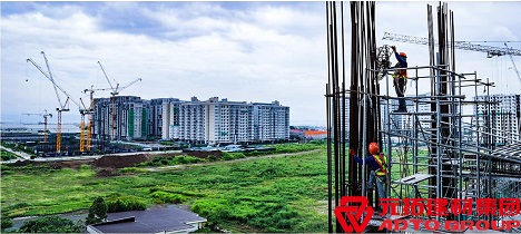 菲律賓建筑公司PH062客戶(hù)采購(gòu)元拓圓盤(pán)腳手架、鋼支撐、絲桿、鋁工字梁