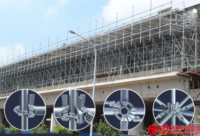 盤扣式腳手架采用什么連接方式？